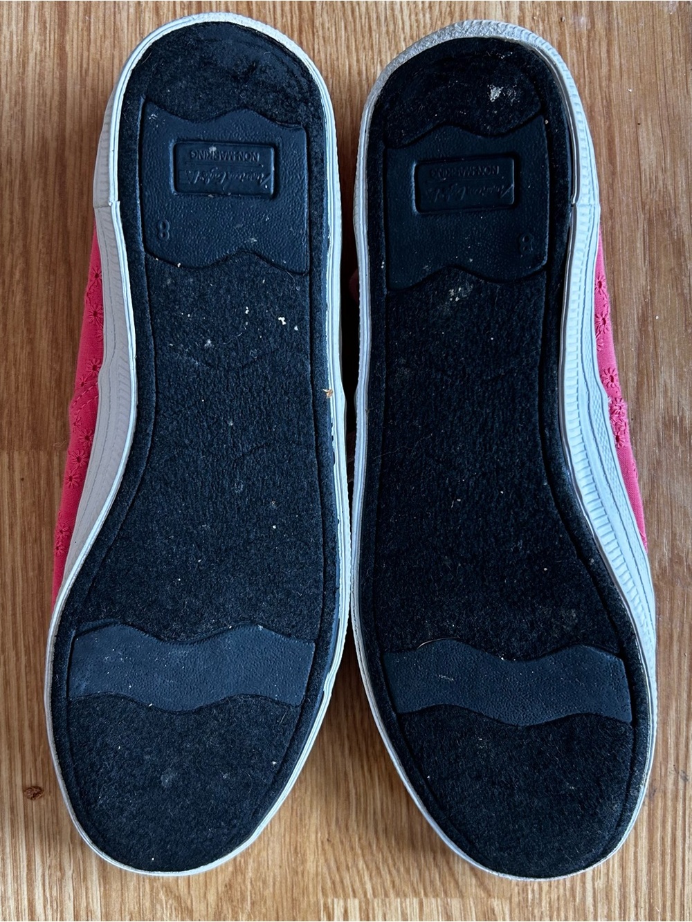 American Eagle Outfitters Hot Pink Canvas Lace-Up Sneakers - Picture 2 of 2